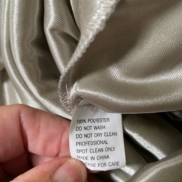 Rina diMontella lace strapless gown, size 8 - Picture 10 of 11